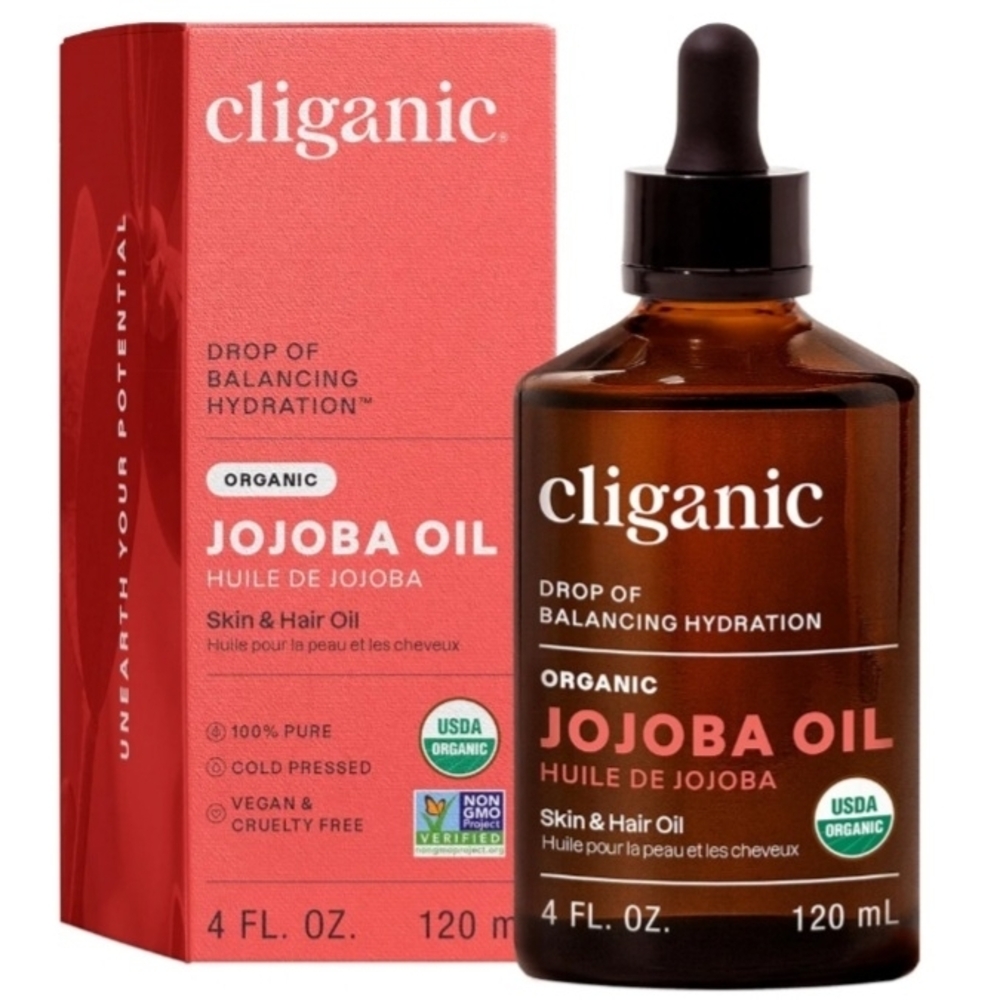 Cliganic Organic Jojoba Oil Skin & Hair Oil - M217